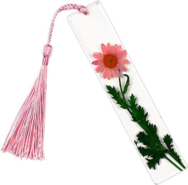 Transparent Dried Flower Bookmarks Handmade Natural Dried Flower