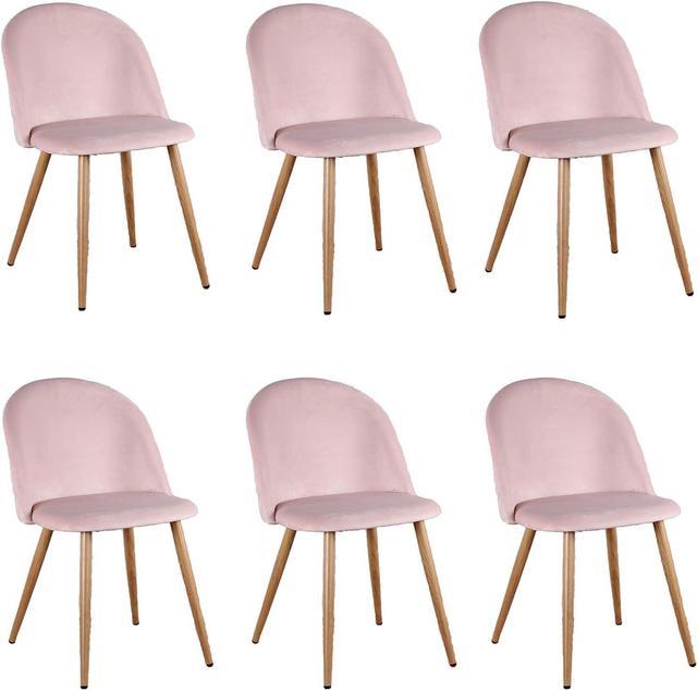 Pink cheap cafe chairs