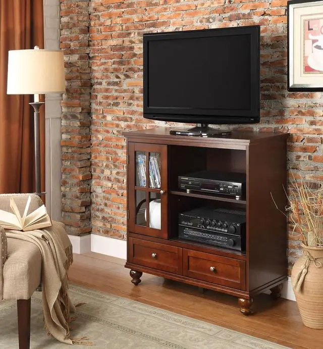 Alt view image 2 of 4 - Convenience Concepts Tahoe Highboy TV Stand, Espresso