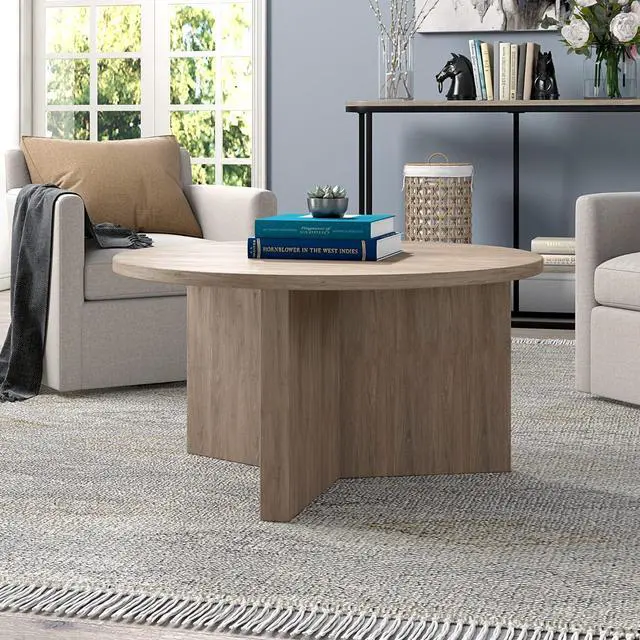 Alt view image 6 of 7 - Henn&Hart Anders Coffee Table, 32" Wide,Grey