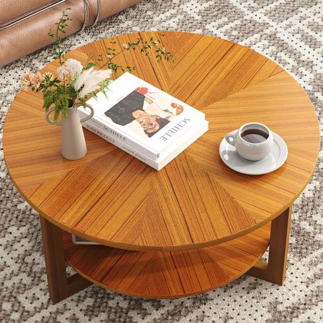 Large espresso online coffee table