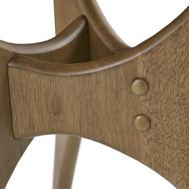 Alt view image 5 of 7 - INK+IVY Blaze Triangle Wood Coffee Table Plywood with Wood Veneer Legs, Mid-Century Modern, Easy Assembly, Accent Furniture For Living Room, Minimalist Décor, Light Brown