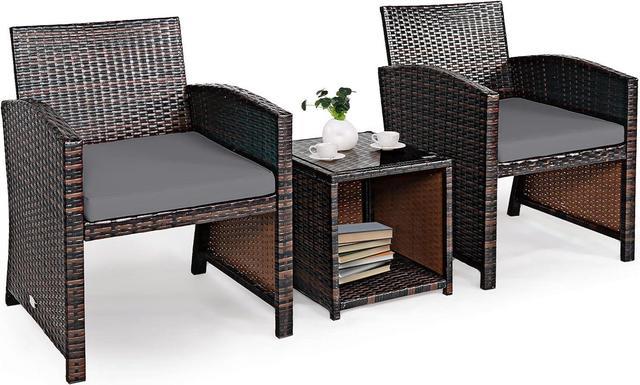 Tangkula 3 piece online patio set