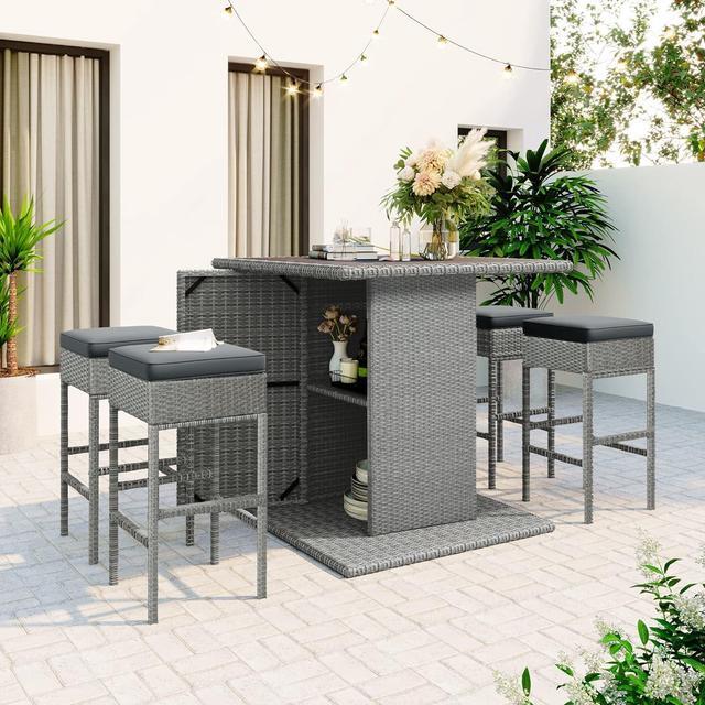 Lz leisure zone discount dining table set