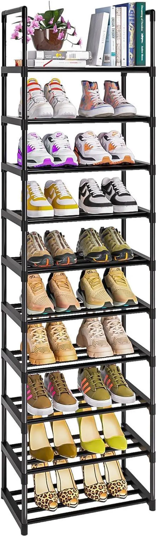 Main image of OYREL Shoe Rack - Sturdy Metal Shoes Storage Organizer for Closet, Entryway