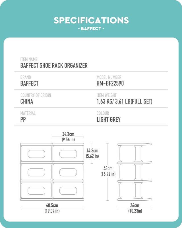 Baffect shoe online boxes