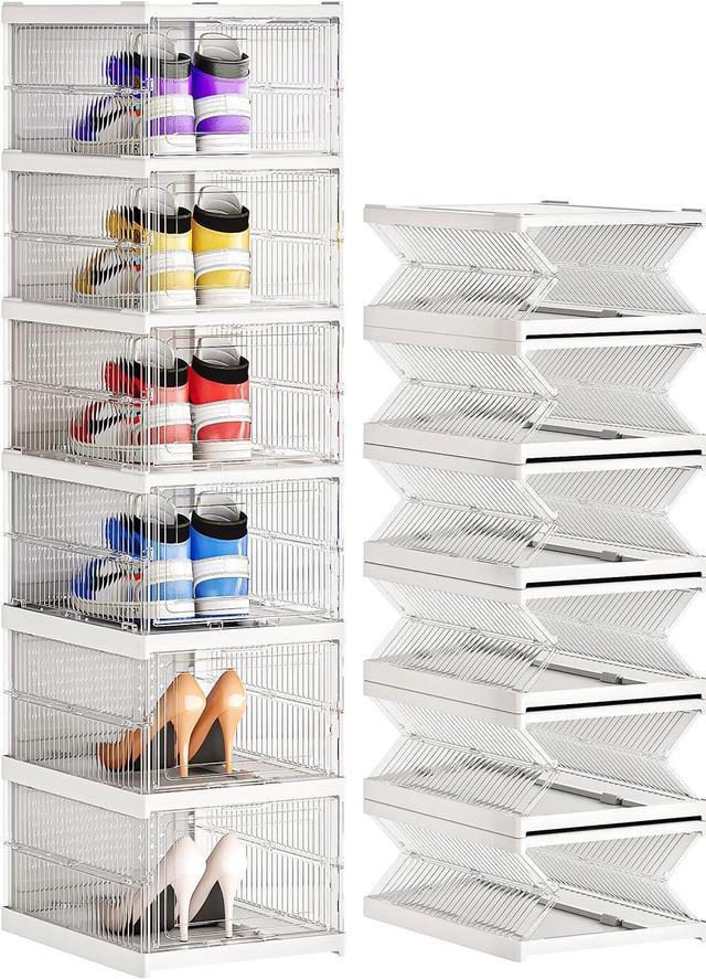 Plastic hanging shoe discount storage