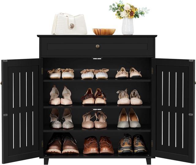 Enclosed shoe storage discount cabinet