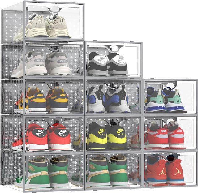 Stackable discount sneaker containers