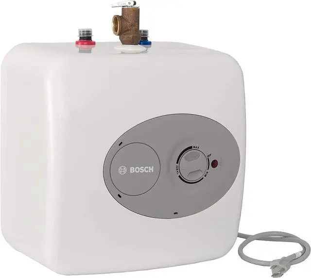 Main image of BOSCH Electric Mini-Tank Water Heater Tronic 3000 T 2.5-Gallon (ES2.5) - Eliminate Time for Hot Water - Shelf, Wall or Floor Mounted