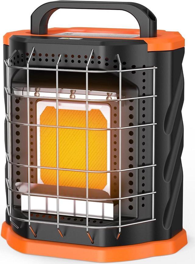 Yifoco Portable Propane Heater, 7500 BTU Camping Heaters for Tents, Safe  Propane Radiant Heater with ODS, Indoor/Outdoor Propane Heater for Garage  Camping Hunting blinds Ice Fishing Power Outages 