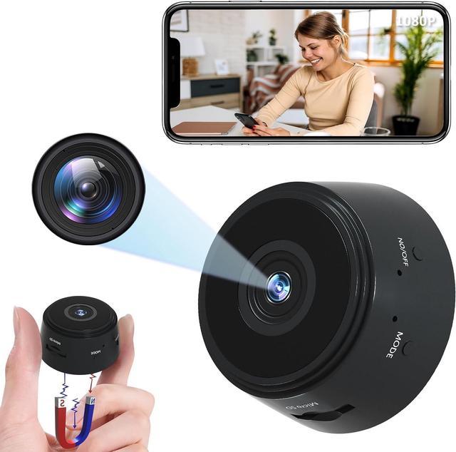Spy Camera Mini Wifi Hidden Camera With Audio Small Nanny Cam 1080p  Wireless Portable Indoor Outdoor Security Camera With Phone App, Motion  Detection