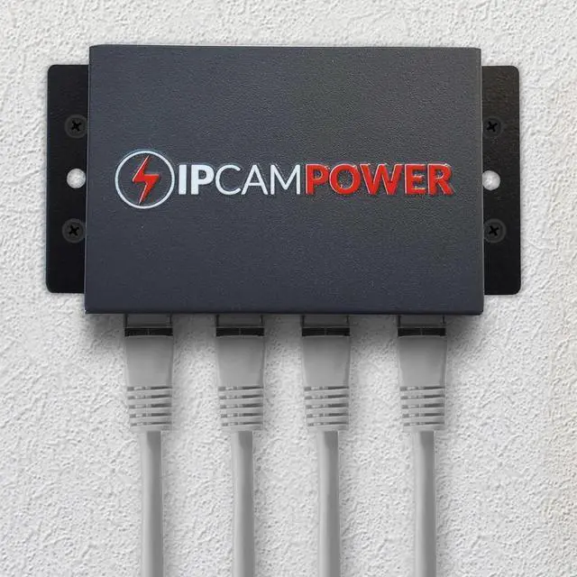 Alt view image 4 of 7 - POE Powered 3 Port Switch & Network Cat5 Cat6 Midspan Cable Range Extender Pass Through Repeater for IP Cameras - Run Cables up to 1148