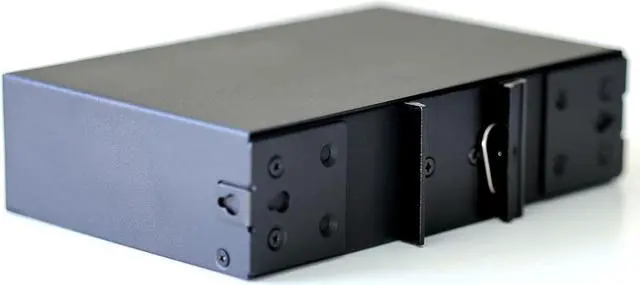 Alt view image 5 of 5 - WIWAV WDH-16ET2GF-DC 10/100Mbps Unmanaged 18-Port Industrial Ethernet Switches with DIN Rail/Wall-Mount (UL Listed,Fanless,-30~75)