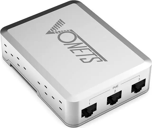 Main image of VONETS Industrial 5 Ports PoE Gigabit Switch Gigabit Ethernet Network Switch Ethernet RJ45 Splitter 10/100/1000M 4 PoE +1 Uplink Plug & Play Metal Design Universal for Network Devices VSP500