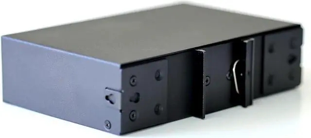 Alt view image 5 of 5 - WIWAV WDH-9GT1GF-POE 10/100/1000Mbps 10-Port PoE Gigabit Unmanaged Industrial Ethernet Switches with DIN Rail/Wall-Mount (UL Listed, Fanless, -30°C to 75°C)