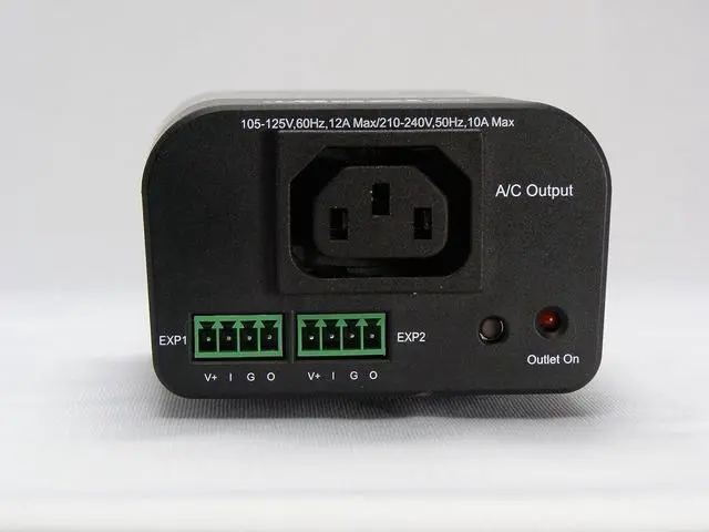 Alt view image 2 of 6 - iBoot-G2+ Web Power Switch  Single Outlet, NEMA 5-15 Circuit for Managed & Automatic Reboot with 2 Expansion I/O Ports for Additional Outlets or General Purpose I/O