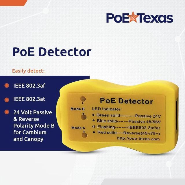 Alt view image 6 of 7 - PoE Detector & PoE Tester (Gen2.5) Tool Kit - Detect Power on The Network Cable + Test Power Over Ethernet to Determine Voltage, Current and Power Consumption on Network Cable, No Battery Needed