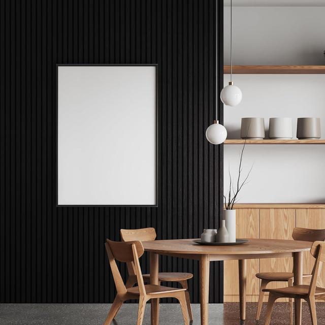 Alt view image 3 of 7 - 2-Pack Acoustic Wood Wall Panels - Wood Slat Wall Panels for Interior Wall Decor - Soundproof Wood Panels for Wall - Slat Wall Paneling - Wood Paneling for Walls and Ceilings