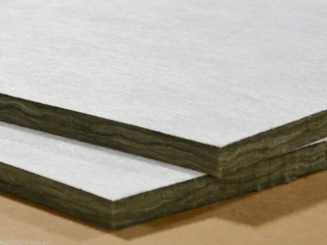 Alt view image 4 of 4 - Soundsulate Sound Absorbing Acoustical White/Light Gray Ceiling Tiles, 3 Sizes