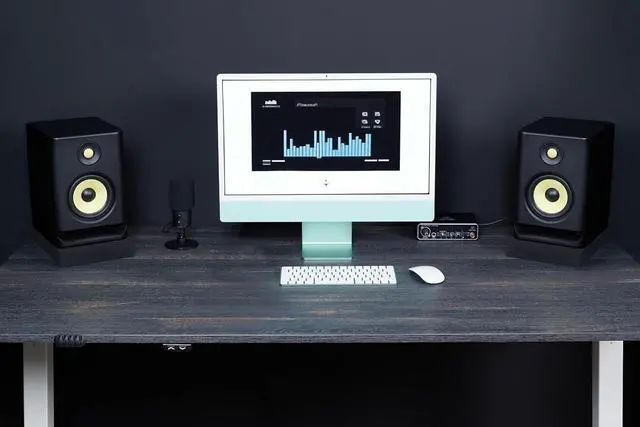 Alt view image 4 of 7 - Sound Addicted - Studio Monitor Isolation Pads for 5 Inch Monitors, Pair of Two High Density Acoustic Foam which Fits most Speaker Stands | SMPad 5