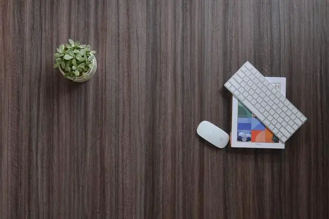 Alt view image 4 of 7 - Kaboon Universal Tabletop 47.25"x30", Solid One-Piece Melamine Table Top, Double Desk L-Desk DIY, Home and Office,Eucalyptus/Dark Walnut