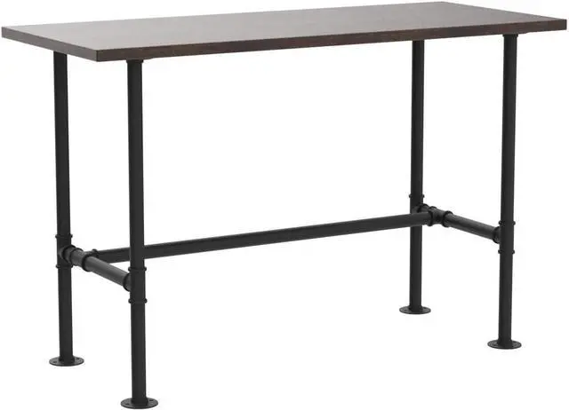 Alt view image 4 of 7 - Industrial Pipe Desk Work From Home Set Up, Rustic Industrial Desk Home, Rustic Pipe Table With Industrial Pipe Desk Industrial Computer Desk Workstation Metal Industrial Desk Style Modern Study Desk