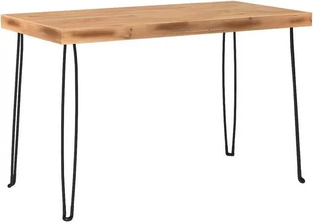 Alt view image 4 of 7 - Sleekform Folding Desk Lightweight Portable Wood Table, Small Wooden Foldable No Assembly Required