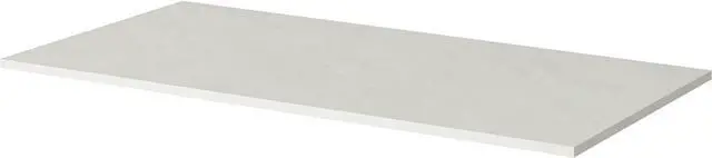 Main image of Kaboon Universal Tabletop 59.1"x23.62", Solid One-Piece Melamine Table Top, Double Desk L-Desk DIY, Home and Office Countertop, Sea Salt/White