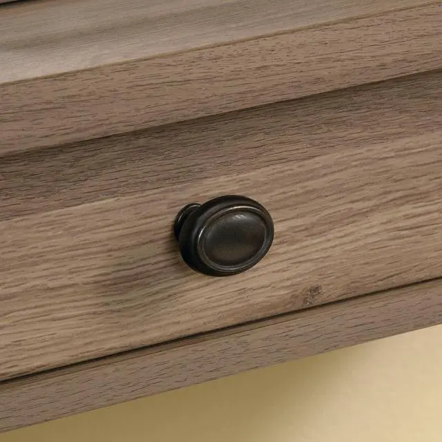 Alt view image 5 of 7 - Sauder County Line Writing Desk, Salt Oak finish