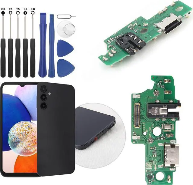Main image of Dock Connector for Samsung Galaxy A14 5G SM-A146U Charging Port Flex Cable Replacement for Samsung A14 5G 2023 USB Type C Charger Dock Board Connector with Tools