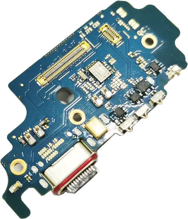 Alt view image 2 of 7 - Galaxy S21 Ultra 5G USB Charging Port Flex Cable Replacement Type C Charger Dock Board Flex Cable Connector for Samsung S21 Ultra G998U Port Repair Part with Tools (SM-G998U)