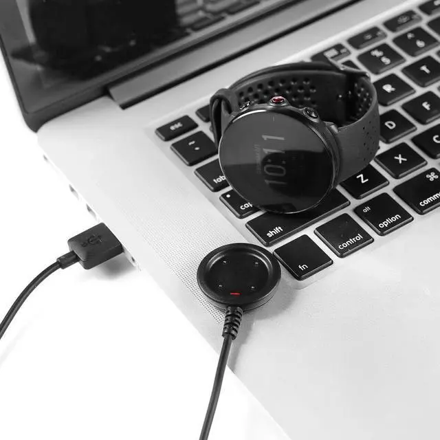 Alt view image 7 of 7 - RuenTech Compatible with Polar Ignite/Grit X/Vantage V2/Vantage V/Vantage M Charger Replacement 3ft USB Charging Cable Dock Charging Stand