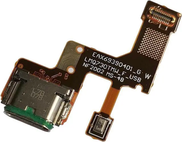 Alt view image 5 of 6 - Stylo 6 Charging Port Connector Replacement Type c Charger Port Dock Board Parts for LG Stylo 6 Q730 Q730AMQ 6.8 Inch