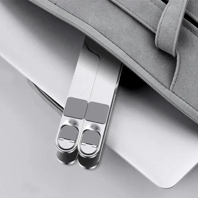 Alt view image 6 of 6 - Laptop Stand 360 Degree Rotation Adjustable Portable for 10" - 17" Laptop Tablet
