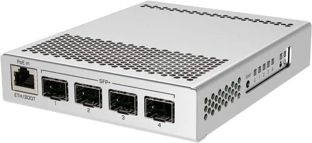 Main image of MikroTik CRS305-1G-4S+in Network Switch Managed Gigabit Ethernet (10/100/1000) Ethernet Power (PoE) White