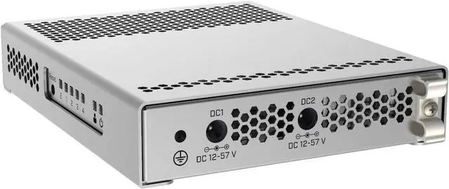 Alt view image 3 of 5 - MikroTik CRS305-1G-4S+in Network Switch Managed Gigabit Ethernet (10/100/1000) Ethernet Power (PoE) White