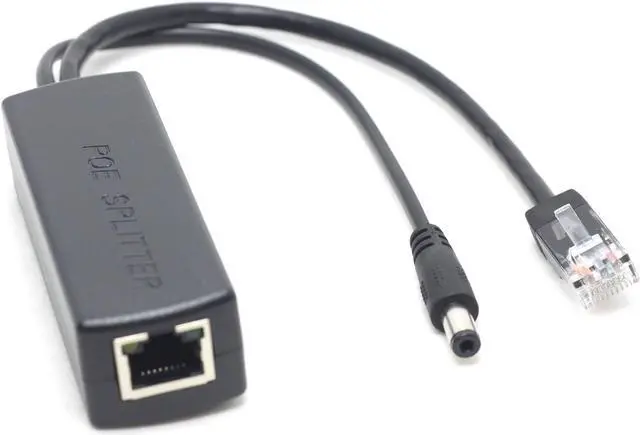 Alt view image 3 of 7 - DC 5V 2.4A Active PoE Splitter Power Over Ethernet 802.3af 5.5x2.1mm