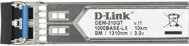 Alt view image 4 of 6 - D-Link 10-Port Gigabit Smart Managed PoE+ Switch with 8 PoE+ Ports (65W) + 2 SFP Ports + Gigabit Ethernet Optical Transceiver Single-Mode 1000BASE-LX SFP Module