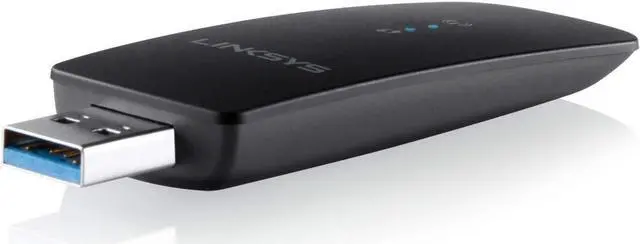 Alt view image 2 of 3 - Linksys USB Wireless Network Adapter, Dual-Band wireless 3.0 Adapter for PC, 1.2Gbps (AC1200) Speed - WUSB6300