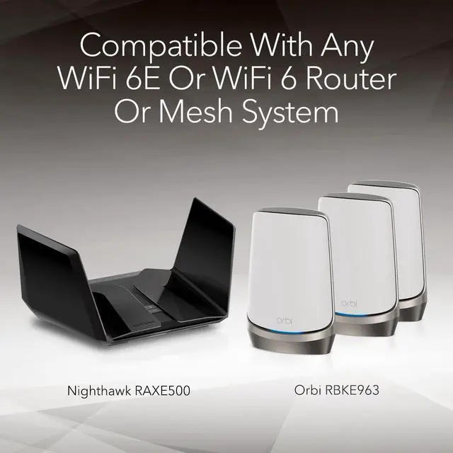 Alt view image 5 of 6 - Nighthawk WiFi 6E USB 3.0 Adapter (A8000) - AXE3000 Tri-Band Wireless Gigabit Speed (Up to 3Gbps) - New 6GHz Band  Works with Any WiFi 6 or 6E Router Or Mesh System - for Windows PC