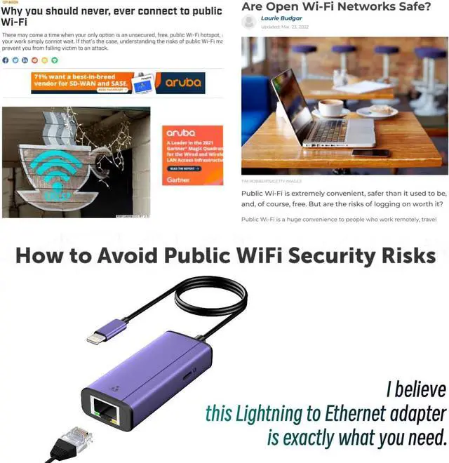 Alt view image 2 of 7 - sunshot Lightning to ethernet Adapter, 2 in 1 Lightning to RJ45 LAN Network and Charging Port, Compatible with iPhone/iPad/iPod,Supports 10/100/1000Mbps Supper High Speed Ethernet Network(1.65Ft)