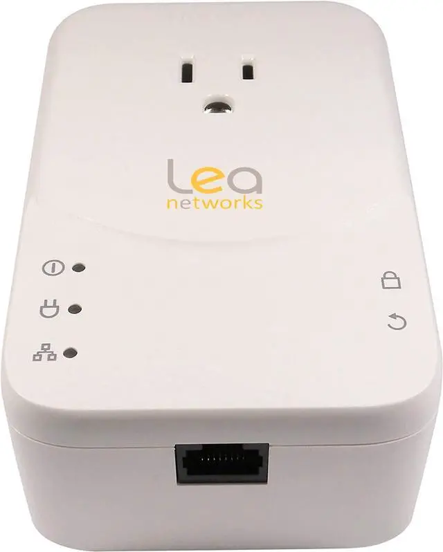 Alt view image 2 of 4 - NetPower1800 PoE/PLC + NetSocket1800 PLC Kit. HPAV2 PLC Ethernet Over Powerline Adapter and 30W PoE with Built-in HPAV2 PLC Communications