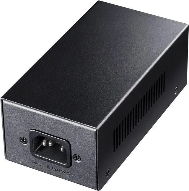 Alt view image 5 of 7 - Cudy 2 Channel Gigabit PoE Injector, 10/100/1000Mbps, 2 Gigabit Input, 2 PoE Output, 2 x 30 watts PoE Adapter, Wall-Mount, Comply with 802.3at / 802.3af, 48V