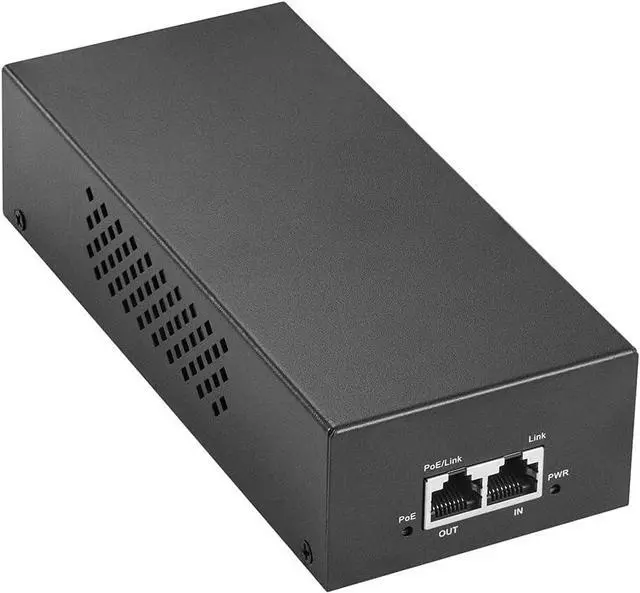 Alt view image 6 of 7 - MokerLink Gigabit PoE Injector, 802.3af/at/bt 90W, 10/100/1000Mbps Ethernet, Plug & Play, Non-PoE to PoE Adapter, Distance Up to 100 Meters (328 ft.)