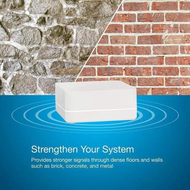 Alt view image 5 of 5 - Lutron Caseta Smart Lighting Smart Hub Repeater, Expands The Range of Caseta Up to 60 Feet, Works w/ Alexa, Apple Homekit, Google Home, PD-REP-WH, White