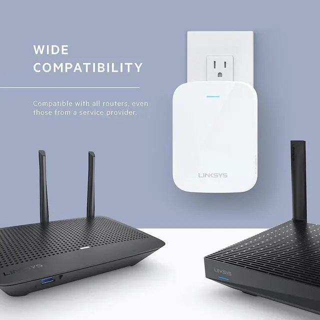 Alt view image 4 of 6 - Linksys WiFi 6 Wireless Range Extender | 1.8 Gbps Speed | 2,000 Sq. FT Coverage | RE7350-AMZ | 2024 Release