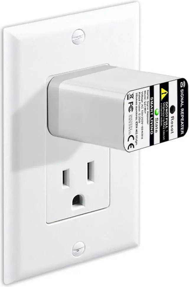 Main image of LANBON L8-HRP Mesh WiFi Extender Only for Smart Living L8 Series Smart Switch, 2.4Ghz WiFi Repeater 10m Signal Booster No Lag & No Drop, Internet Booster WiFi Repeater