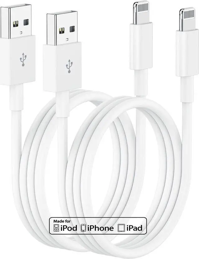 Main image of 3ft iPhone Charger [  Certified ]  Charging Cord 3 Feet Original Lightning to USB Cable 3 Foot iPhone Charging Cable for iPhone 14 Pro Max/14/13 Pro/13/12 Mini/11/XS/XR/8/7/6S/5/SE iPad
