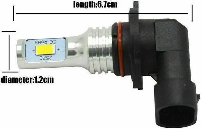 Alt view image 3 of 6 - For Honda Accord 2006-2009 2010 2011 2012 LED Headlight HighLow Fog LAMP Bulbs